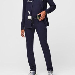 Figs Navy Yola™ Skinny Scrub Pants Medium/Tall